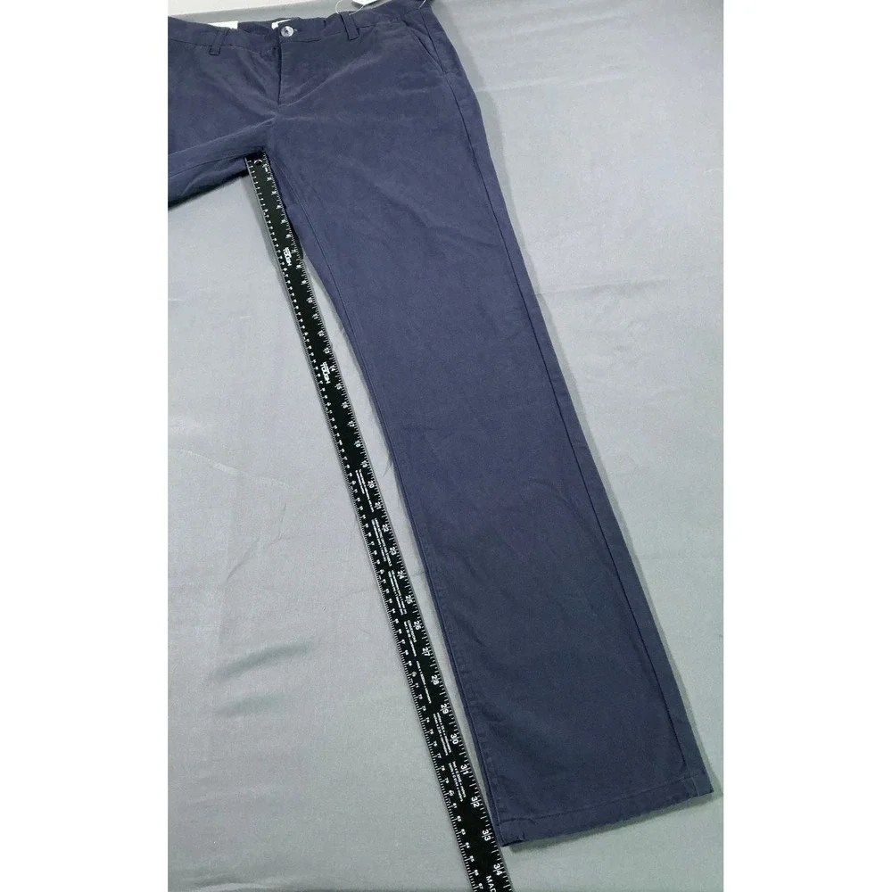 Hawker Rye Mens‎ Slim Fit Chino Pants Navy Blue 33x34 NWT MGW20252-SL